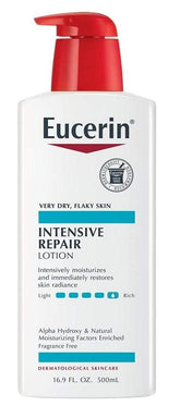Eucerin Lotion Intensive Repair 16.9 Ounce Pump (Pack of 3)