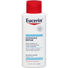 Eucerin Lotion Intensive Repair 8.4 Ounce (Pack of 2)