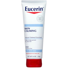 Eucerin Skin Calming, Fragrance Free Creme 8 oz