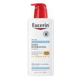 Eucerin Lotion Daily Hydration SPF#15 16.9 Ounce Pump (Pack of 2)