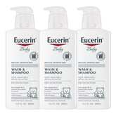 Awiaub Eucerin Baby Wash and Shampoo, 13.5 Ounce (Pack of 3)