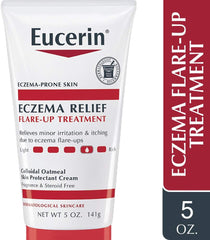 Eucerin Eczema Relief Flare-up Treatment - Provides Immediate Relief for Eczema-Prone Skin - 5 oz. Tube,(Pack of 2)