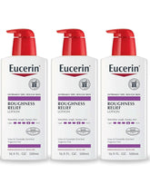 Eucerin Lotion Roughness Smoothing Dry Skin 16.9 Ounce (Pack of 3)