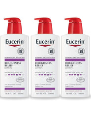 Eucerin Lotion Roughness Smoothing Dry Skin 16.9 Ounce (Pack of 3)