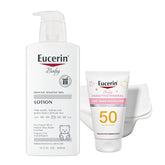 Eucerin Eczema Relief Cream, Full Body Lotion for Eczema-Prone Skin, Moisturizing Eczema Cream, Body Moisturizer, 8 oz. Tube (Pack of 2)