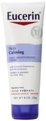 Eucerin Skin Calming Daily Moisturizing Creme, 8 Ounce