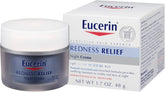 Eucerin Redness Relief Night Creme - Hydrating Cream Safe for Sensitive, Redness-Prone Skin & Rosacea - 1.7 oz Jar
