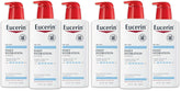 Eucerin Daily Hydration Body Lotion, Unscented Body Lotion for Sensitive Dry Skin, Holiday Gifts for Self Care, Pump Bottles,16.9 Fl Oz (Pack of 6)