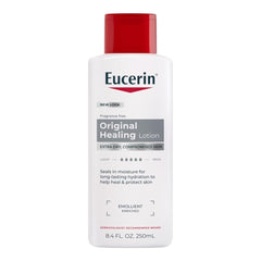 Eucerin Original Healing Lotion - Fragrance Free, Rich Lotion for Extremely Dry Skin - 8.4 fl. oz. Bottle (Pack of 3)