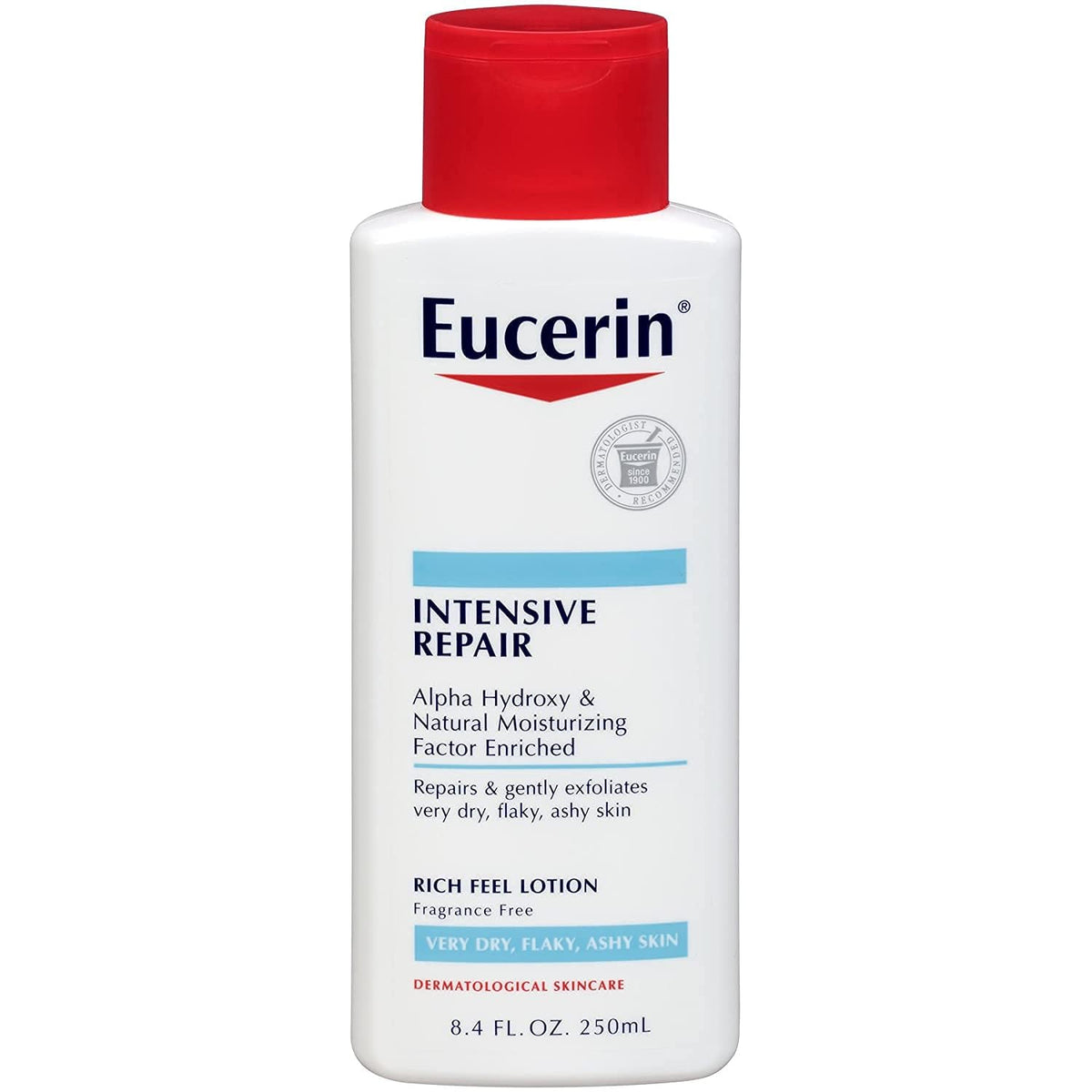 Eucerin Lotion Intensive Repair 8.4 Ounce (Pack of 2)