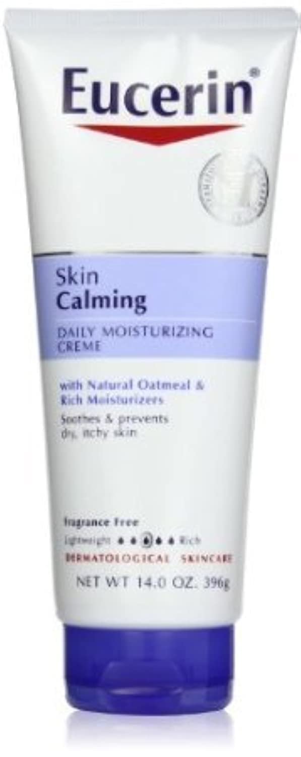 Eucerin Skin Calming Daily Moisturizing Creme Tubes, 14 Oz, Pack of 1