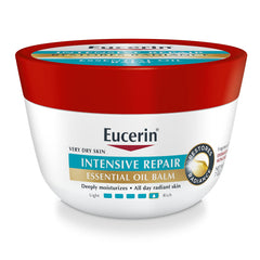 Eucerin Intensive Repair Essential Oil Balm, Body Balm for Very Dry Skin with Skin Essential Oils Shea Butter and Sunflower Oil, 7 Oz, Pack of 1