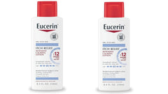Eucerin Itch Relief Intensive Calming Lotion, Itch-Relieving Lotion for Sensitive Dry Skin, 8.4 Fl Oz Bottle (Pack of 2)