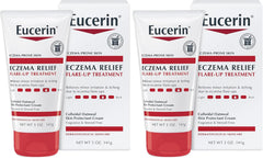 Eucerin Eczema Relief Flare-up Treatment - Provides Immediate Relief for Eczema-Prone Skin - 5 oz. Tube,(Pack of 2)