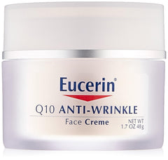 Eucerin Sensitive Skin Experts Q10 Anti-Wrinkle Face Creme 1.70 oz ( Pack of 3)