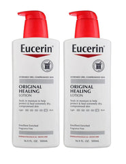 Eucerin Lotion Original Healing, 16.9 Fl Oz (Pack of 2)