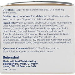 Eucerin Sensitive Skin Experts Q10 Anti-Wrinkle Face Creme 1.70 oz (Pack of 11)