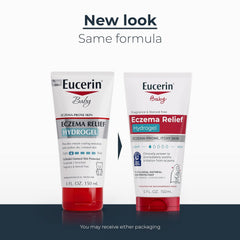 Eucerin Baby Eczema Relief Hydrogel for Dry, Itchy, Eczema-Prone Skin with Colloidal Oatmeal, Hypoallergenic, Fragrance Free and Steroid Free Body Moisturizer for Babies, 5 Fl Oz Tube