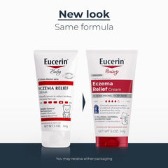 Eucerin Baby Eczema Relief Body Cream, Steroid & Fragrance Free for 3+ Months of Age, 5 oz. Tube