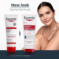 Eucerin Eczema Relief, Full Body Lotion, Moisturizing Eczema Cream with Colloidal Oatmeal (Skin Protectant) and Ceramide 3, 8 Oz Tube