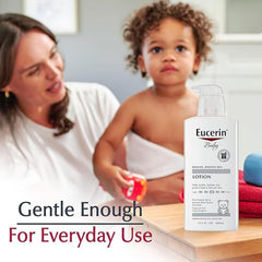 Eucerin Eczema Relief Cream, Full Body Lotion for Eczema-Prone Skin, Moisturizing Eczema Cream, Body Moisturizer, 8 oz. Tube (Pack of 2)